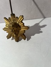 Balancier Ancien Soleil Pendule Dore Bronze Horloge  Louis XVI Accessoire Pièce