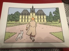 Ex Libris Tintin Milou Chateau Moulinsard 1998 Hergé