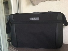Sac de voyage vintage en polyester–Noir-Samsonite -Très bon état jamais servi