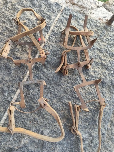 Crampons alpinisme ancien - alpinisme,