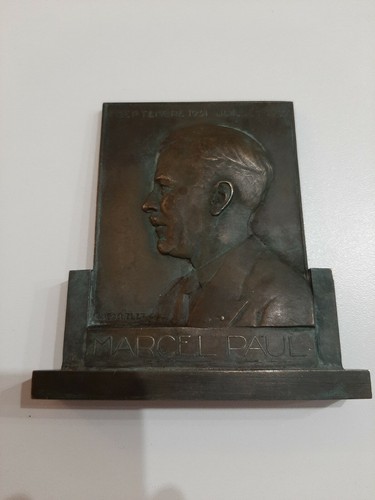 Médaille plaquette bronze