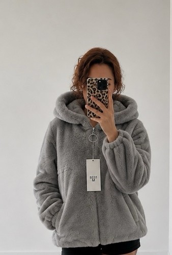 Veste femme fausse fourrure - , à