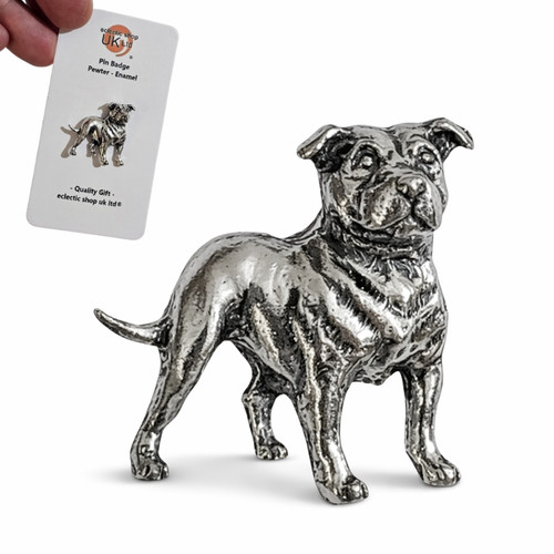 Staffordshire bull terrier - terrier, pin