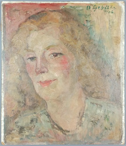 Ancien tableau portrait - tableau, de