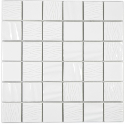 Céramique mosaïque blanc - céramique,