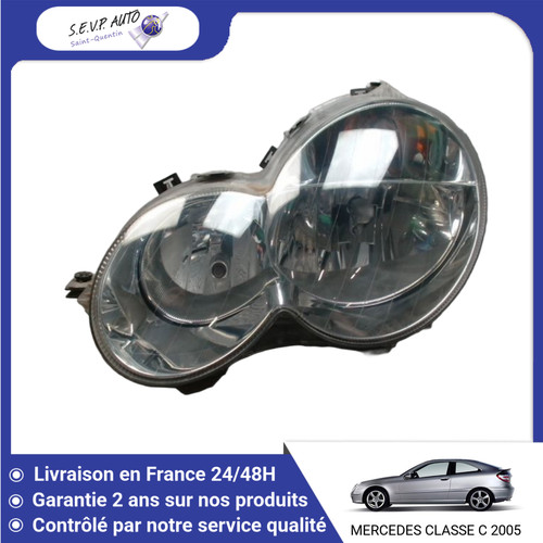 Phare gauche mercedes - phare,