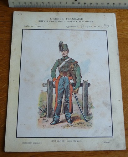 Ancien protège cahier - ancien, protège-cahier