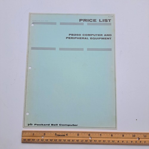 1963 packard bell - packard, computer