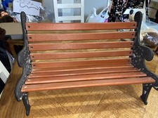 Banc vintage bois - en,