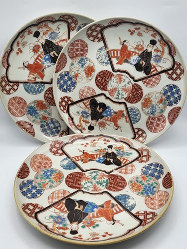 Lot assiettes anciennes - 3,