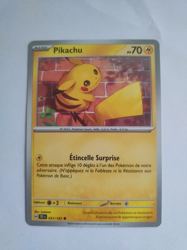 Carte pokémon pikachu - carte,