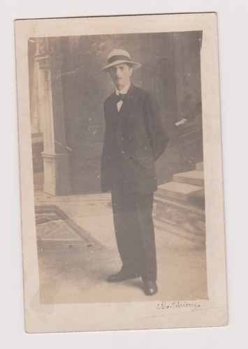 Photo vintage homme élégant