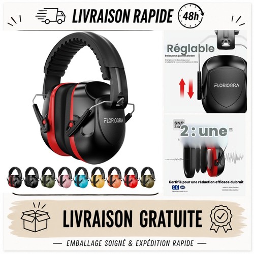 Floriogra casque anti bruit - floriogra,