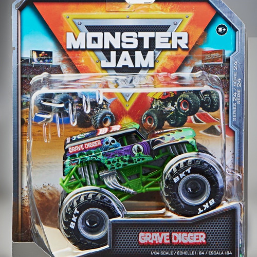 Monster jam grave - monster, digger
