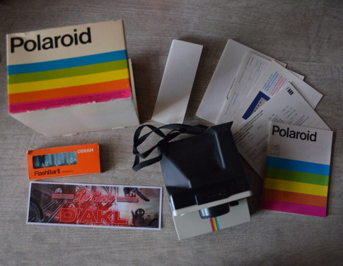 Polaroid 1000 land camera - land, en