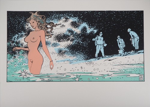 Milo manara sirène dans les - milo,