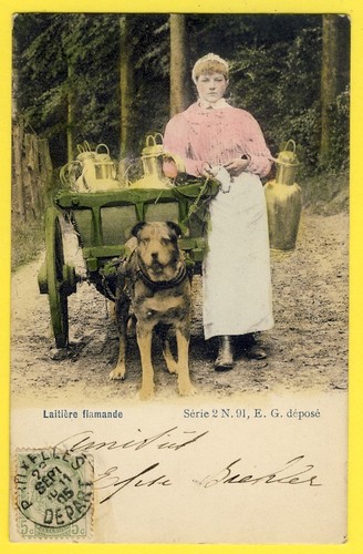 Cpa cachet bruxelles 1905 - cpa,