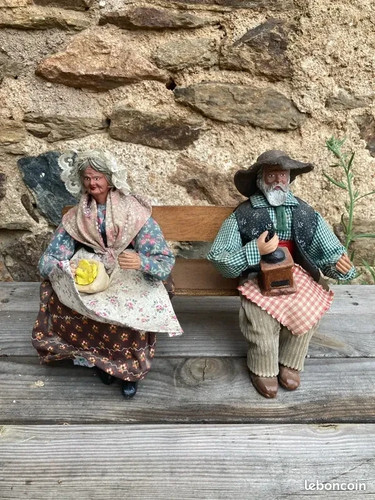 Santons anciens provence - provence,