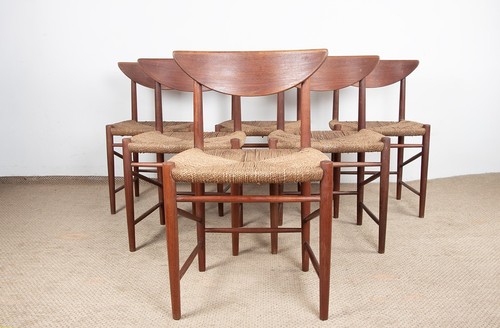 Chaises danoises teck et - danoises,