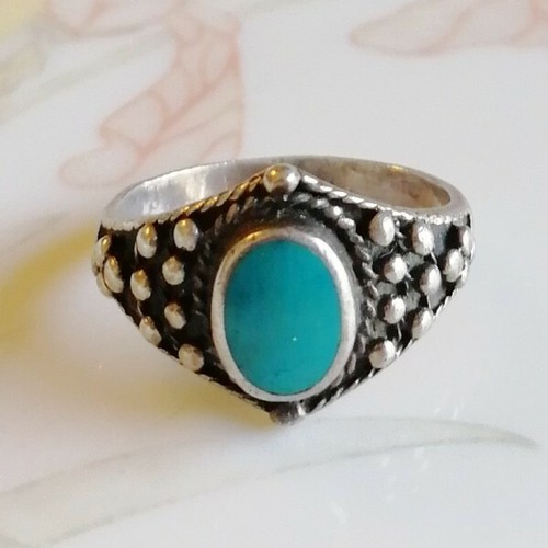 Ancienne bague argent - en,