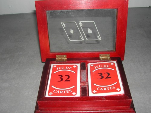 Coffret cartes jouer 2 - coffret,