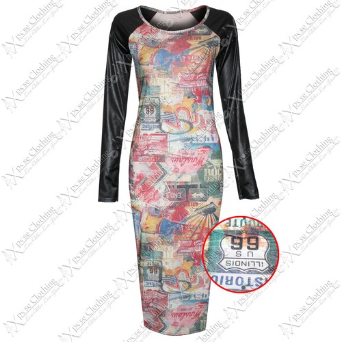 Robe midi longue femme neuve - robe,