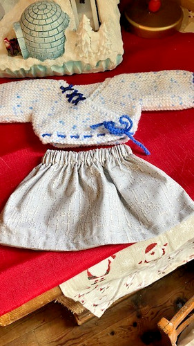 Ensemble pour poupee emilie - ensemble,