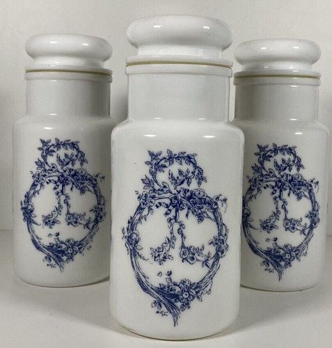 Pots apothicaire opaline - pots,