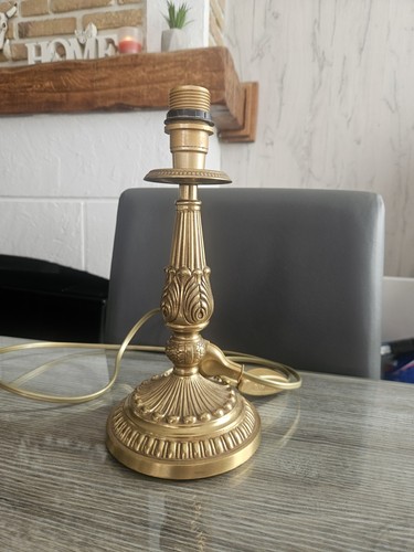 Pied lampe bronze - de,