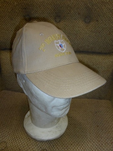 Casquette beige 2nd infantry - casquette,