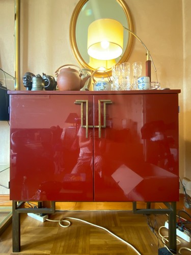 Meuble rangement laqué - de,