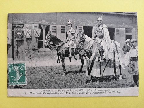 Cpa compiègne fêtes - cpa,
