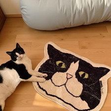 Tapis chat grande - tapis,