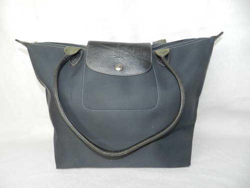 Longchamp pliage graphite - le,