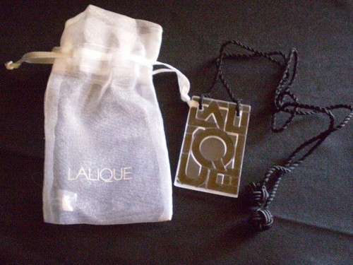 Lalique collier plaque de - collier,