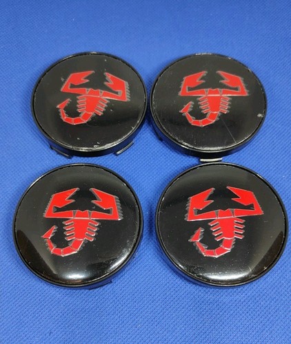 Caches moyeu abarth jante - 4,