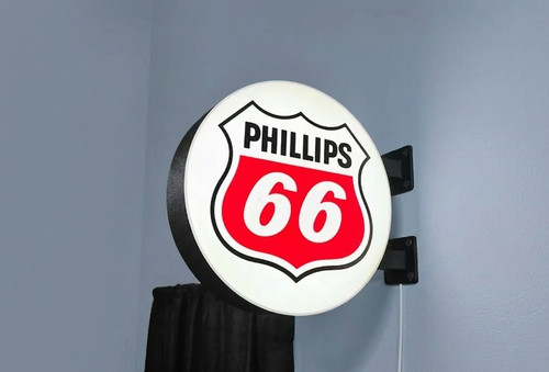 Enseigne lumineuse phillips - enseigne, 66