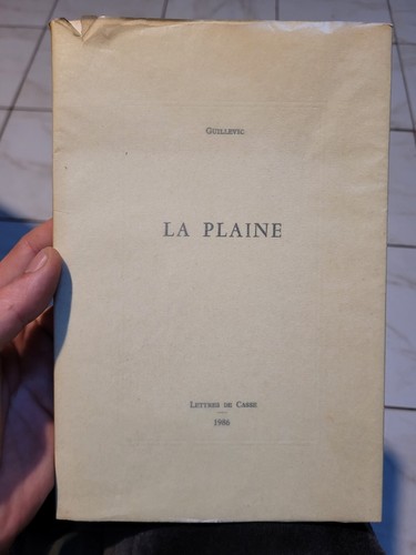 Plaine guillevic eo - la, ..
