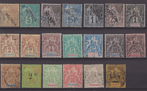 Timbres colonie francaise - timbres,