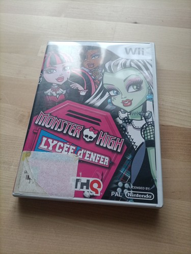 Jeu wii monster high lycée - jeu,