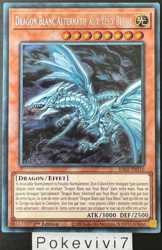 Carte dragon blanc - carte,