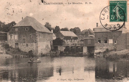 Carte postale cartignies - postale,