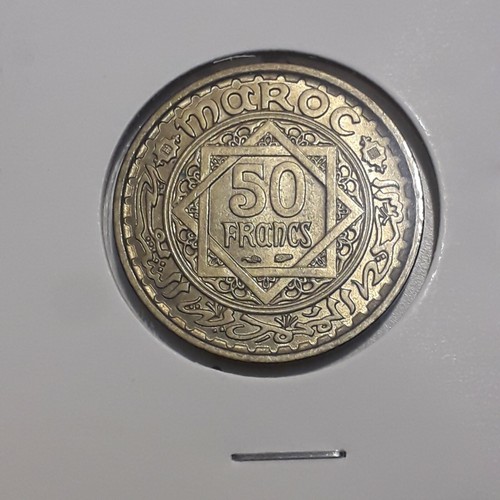 Maroc francs 1371 - francs, (1952)