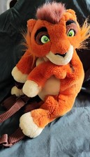 Rare Sac A Dos Peluche Le Roi Lion 2 Kovu