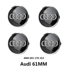 4 Cache Moyeu Centre Roue 61mm Audi 4M0601170 JG3