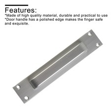 Porte en bois balcon coulissant-porte de grange armoire poignée cuisine placard