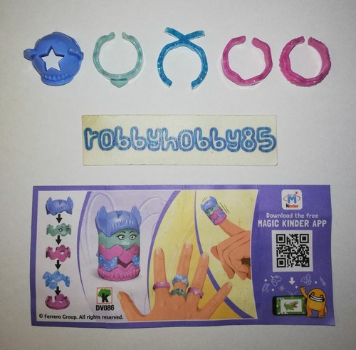 Dv086 troll bleu - troll, +