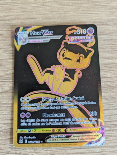 Carte pokémon mew très - carte,