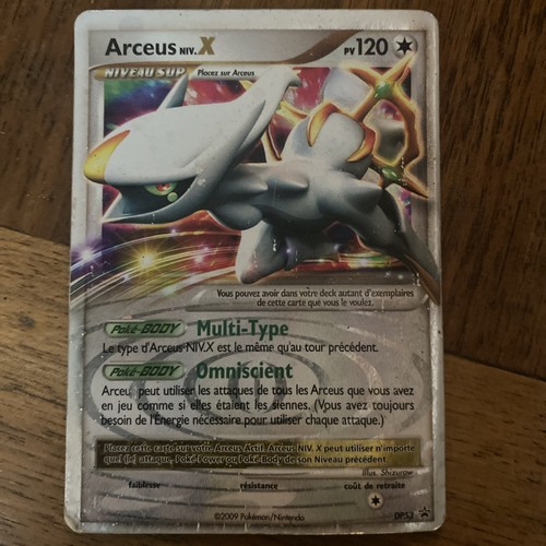 Carte pokémon arceus dp53 - arceus, x