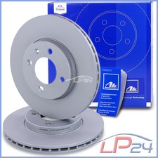 2x ATE DISQUE DE FREIN AVANT VENTILE Ø256 POUR SEAT AROSA 6H 1.4 INCA 6K 1.4-1.9